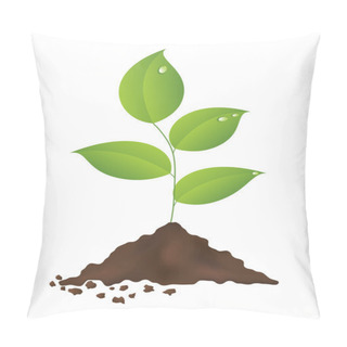 Personality  Green Plant Pillow Covers