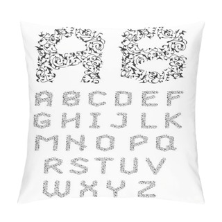 Personality   Calligraphic Alphabet. Design Elements  Pillow Covers