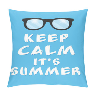 Personality Summer Keep Calm Pillow Covers