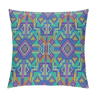 Personality  Cross-stitch Ethnic Ornament Pillow Covers