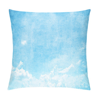Personality  Grunge Blue Sky Pillow Covers