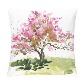 Personality  Cherry Blossom Tree Pillow Covers