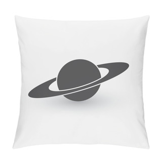 Personality  Symbol Of Planet With Rings Pillow Covers