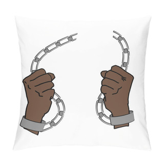 Personality  Juneteenth Independence Day Pillow Covers