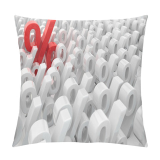 Personality  Rise In Interest Rate Pillow Covers