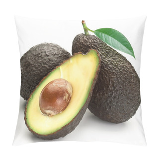 Personality  Avocados With Leaves Pillow Covers