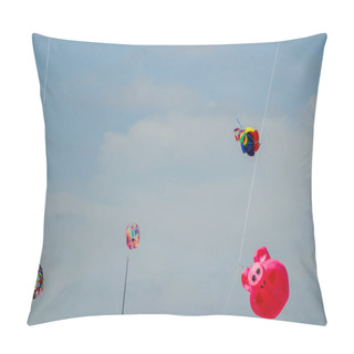 Personality Kites In The Sky, Beautiful Photo Digital Picture Pillow Covers