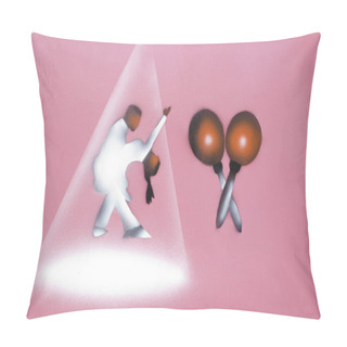 Personality  Dancing Couple Pillow Covers