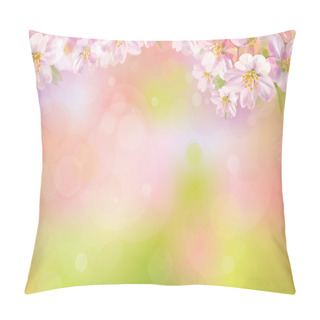 Personality  Vector Of Spring Background. Pillow Covers