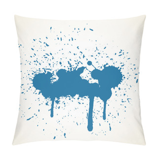 Personality  Grunge Paint Drops Vector Backdrop Pillow Covers