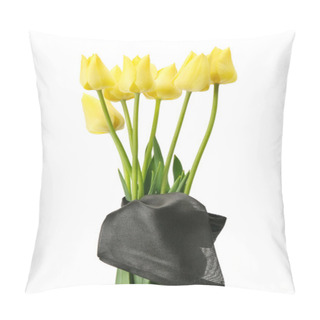 Personality  Bouquet Of Yellow Flowers For A Funeral Pillow Covers