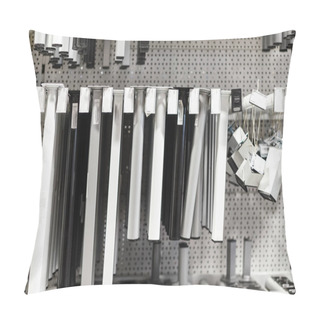 Personality  Close-up Of Small Aluminum Tubes And Frames Pillow Covers