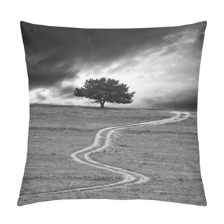 Personality  Bw Vertical Landscape  Pillow Covers