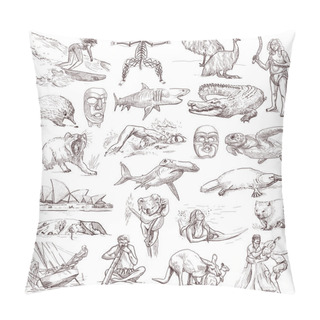 Personality  Australia And Oceania Pillow Covers