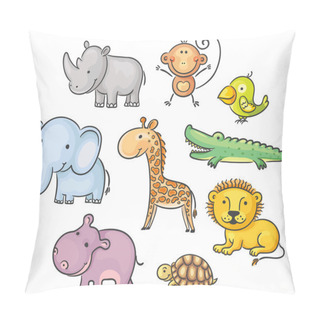 Personality  African Animals Pillow Covers
