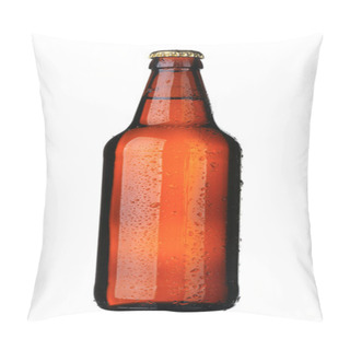 Personality  Beer Bottle, Isolated Pillow Covers