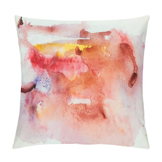 Personality  Colorful Watercolor Background Pillow Covers