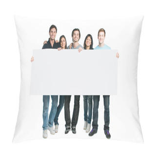 Personality  Happy Blank Sign Display Pillow Covers