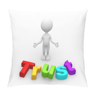 Personality  Trust Concept Pillow Covers
