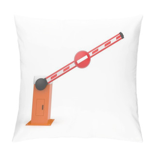 Personality  The Barrier Is Open - Automatic System For Security.  Pillow Covers