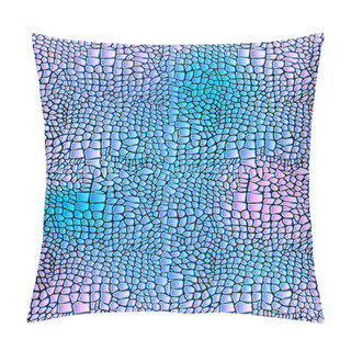 Personality  Vector Illustration Of Alligator Skin Seamless  Crocodile Pillow Covers