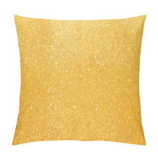 Personality  Sparkles Of Golden Glitter Abstract Background Pillow Covers