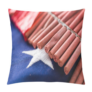 Personality  Roll Of Firecrackers Pillow Covers