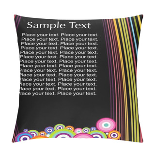 Personality  Colorful Funky Pattern Backround Pillow Covers