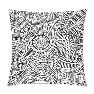 Personality  Abstract Vector Tribal Ethnic  Background Pillow Covers