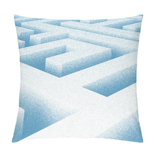Personality  Maze Drawing Pillow Covers