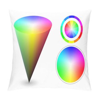 Personality  Color Cone Pillow Covers