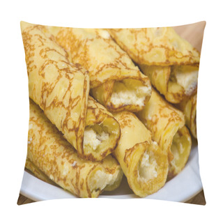 Personality  Blintzes (cheese Pancakes) Pillow Covers