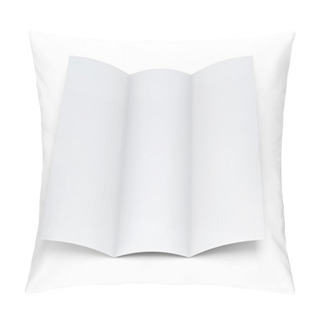 Personality  Template Opened Booklet For Your Design.  Pillow Covers
