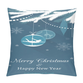 Personality  Pole Dance Christmas Cards Pillow Covers