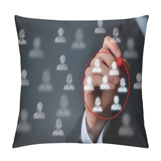 Personality  Marketing Segmentation, Customers Care Pillow Covers