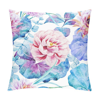 Personality  Nice Floral Watercolor Seamless Pattern Pillow Covers
