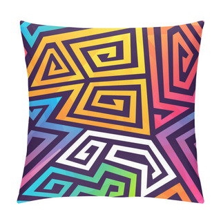 Personality  Graffiti Geometric Seamless Pattern Pillow Covers