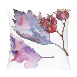 Personality  Hawthorn Leaf. Leaf Plant Botanical Garden Floral Foliage. Pillow Covers