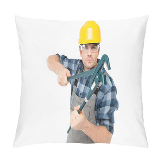 Personality  Professional Construction Worker Pillow Covers