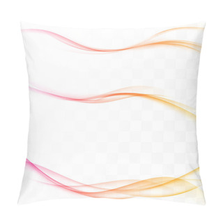 Personality  Abstract Minimalistic Wave Lines Pillow Covers