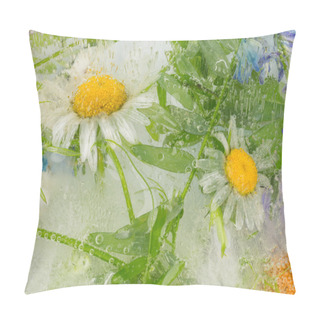 Personality  Floral Water Abstraction Pillow Covers