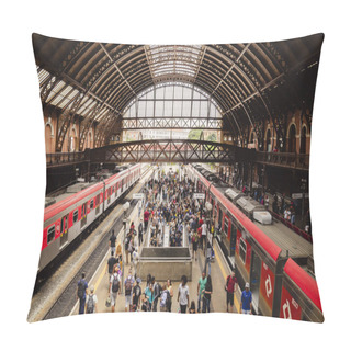 Personality  Luz Station, Sao Paulo SP Brazil Pillow Covers