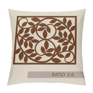 Personality  The Template Pattern For Laser Cutting Decorative Panel Pillow Covers