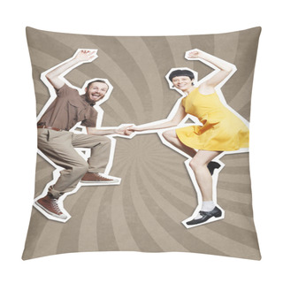 Personality  Rocknroll Dance Boogie Woogie Pillow Covers
