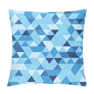 Personality  Seamless Triangular Pattern Background, Creative Design Templates Pillow Covers