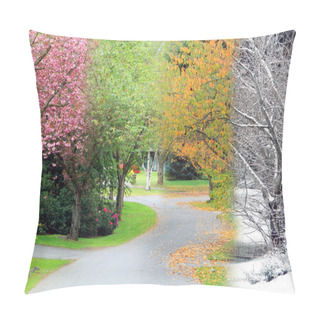 Personality  Cherry Trees In Bloom Pillow Covers