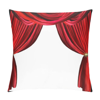 Personality  Red Curtain Pillow Covers