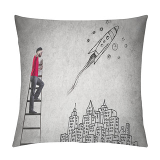 Personality  Aiming For The Stars Pillow Covers