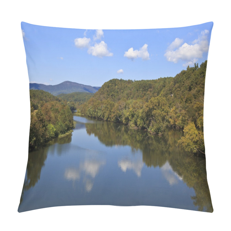 Personality  James River In VA Pillow Covers
