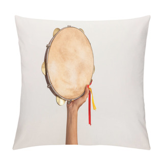 Personality  Hand Holding Tambourine Pillow Covers